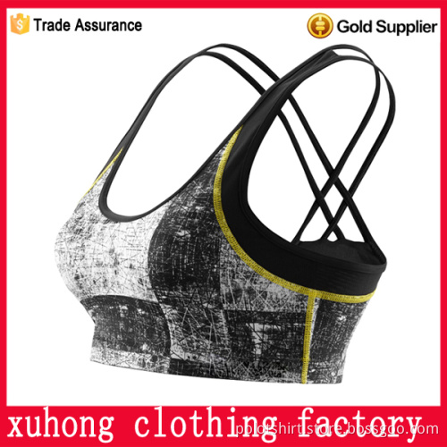 Latest Design Removable Pads Sports Bra